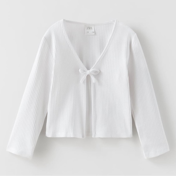 Zara Open Rib Shirt - Picture 2 of 7